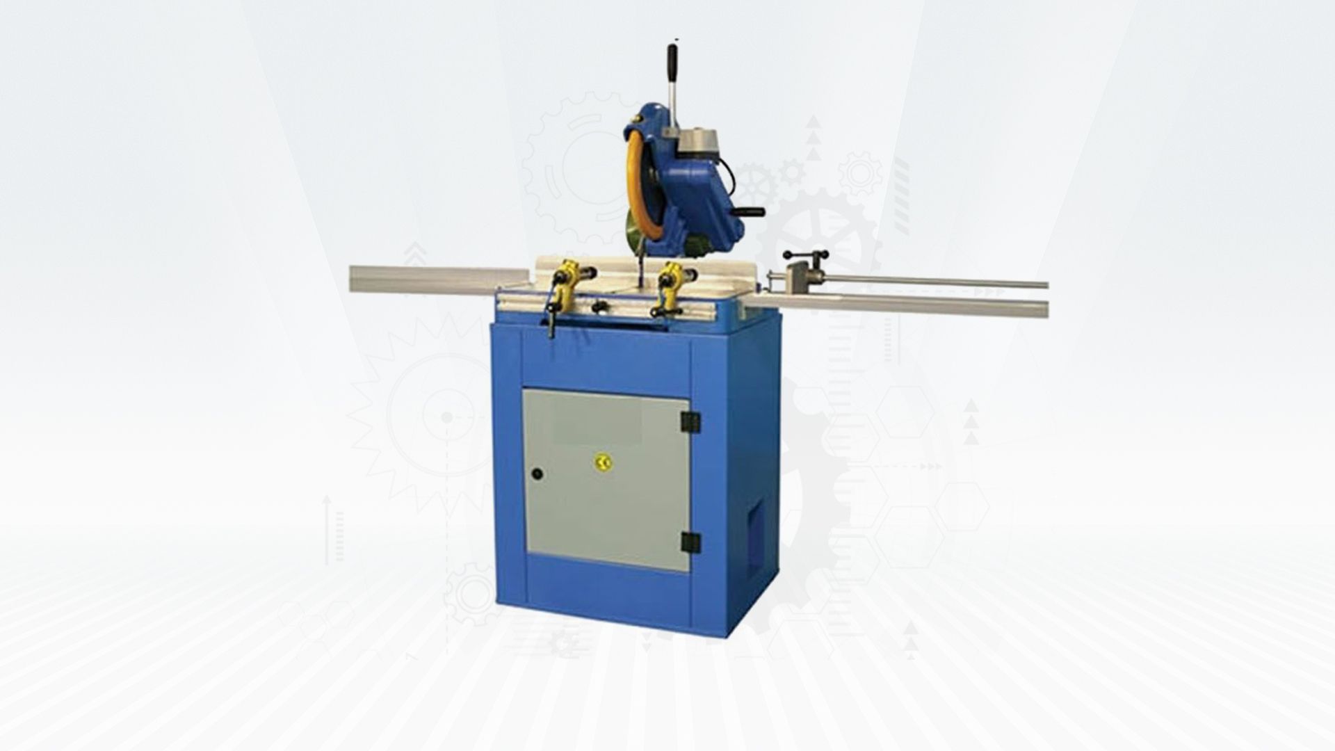 MASZYNY DO CIĘCIA PCV - PNEUMATIC ANGULAR CUTTING MACHINE