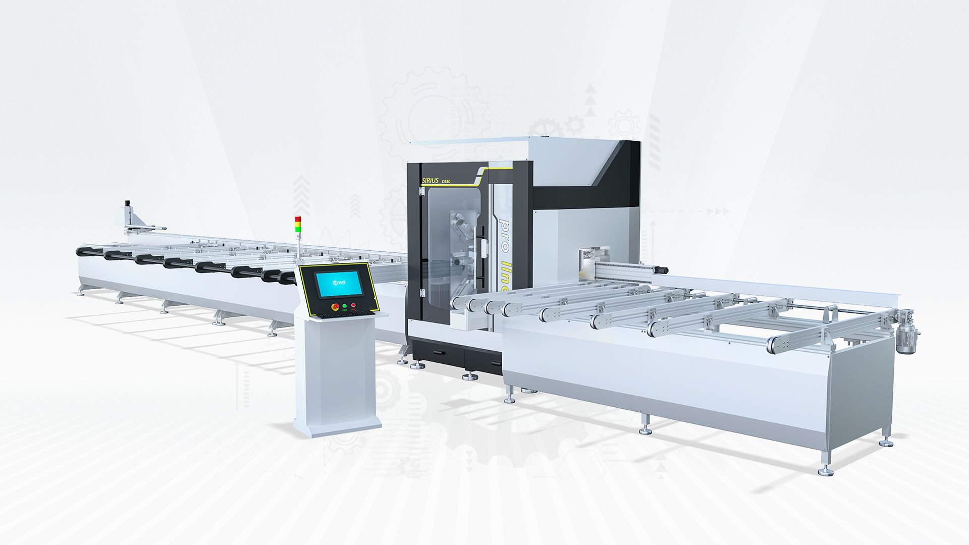 CENTRA PRODUKCJI PCV - Pvc Profile Machining and Cutting Center